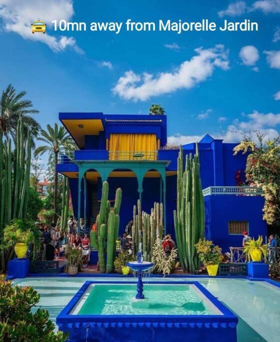 Plein Centre Marrakech, Grand Balcon Filant Leilighet Marrakesh Eksteriør bilde